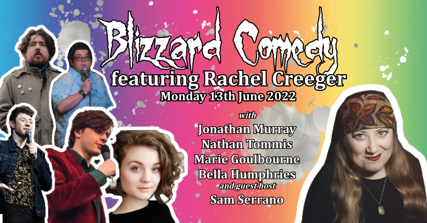 Blizzard Comedy LIVE, featuring Rachel Creeger