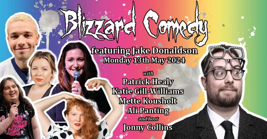 Blizzard Comedy LIVE, featuring Jake Donaldson